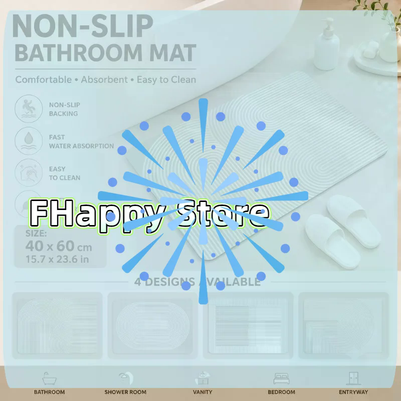 [MA]Beige Striped Diatomite Ba - đánh giá và giá Quick Dry Diatomite Bath Mat