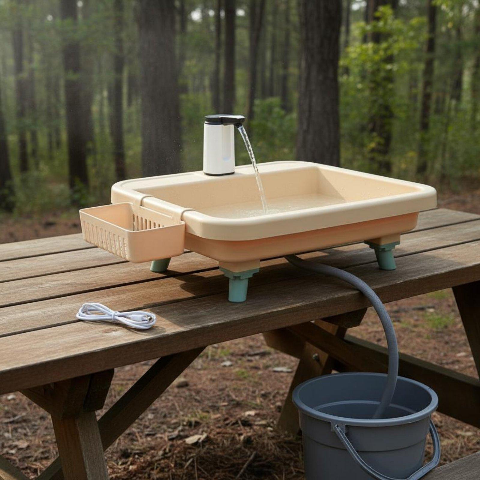 Outdoor Camping Washbasin Port - đánh giá và giá Kitchen