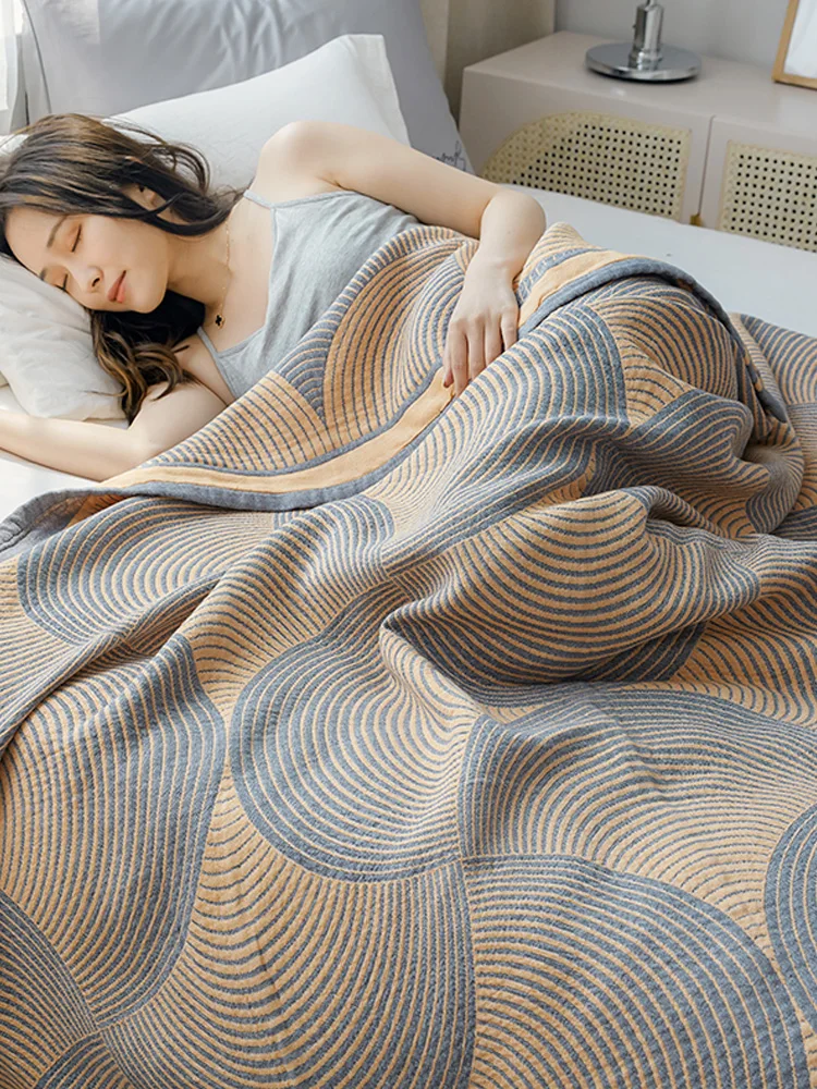 Double Bed Quilt Summer Cotton - đánh giá và giá Muslin Cotton Bedspread