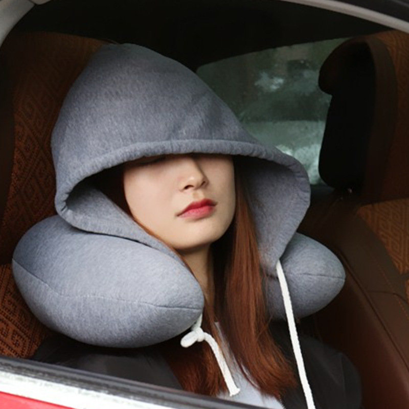 U-shaped Hooded Travel Home Pi - đánh giá và giá Anti Snore Contour Pillow