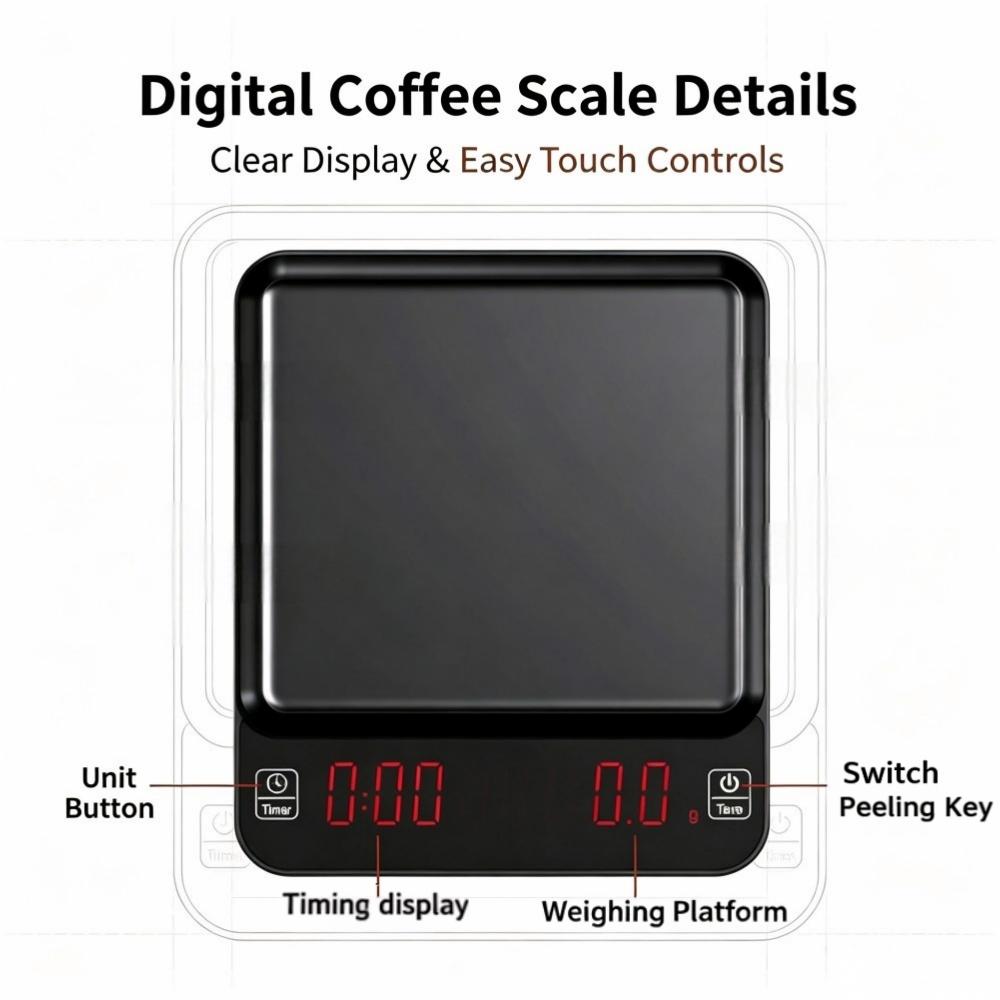 3kg/0.1g High Precision Digita - đánh giá và giá Kitchen