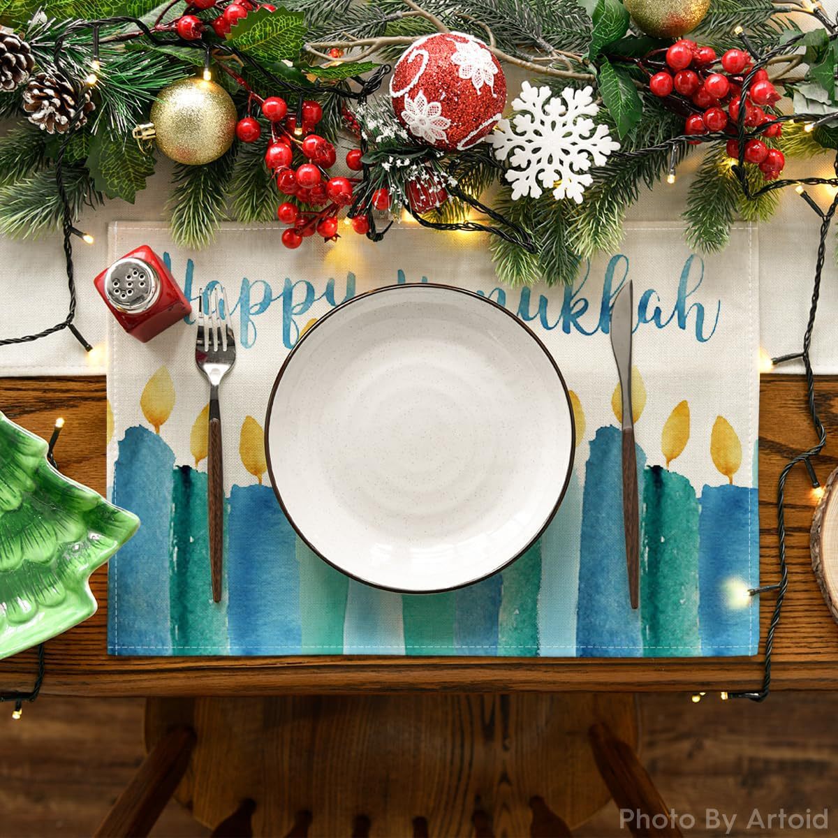 8Pcs Jewish Holiday Placemat S - đánh giá và giá Kitchen