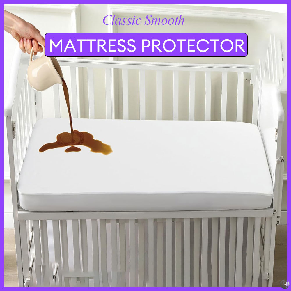 1pc Crib Mattress Protector Sm - đánh giá và giá Waterproof Mattress Protector Breathable