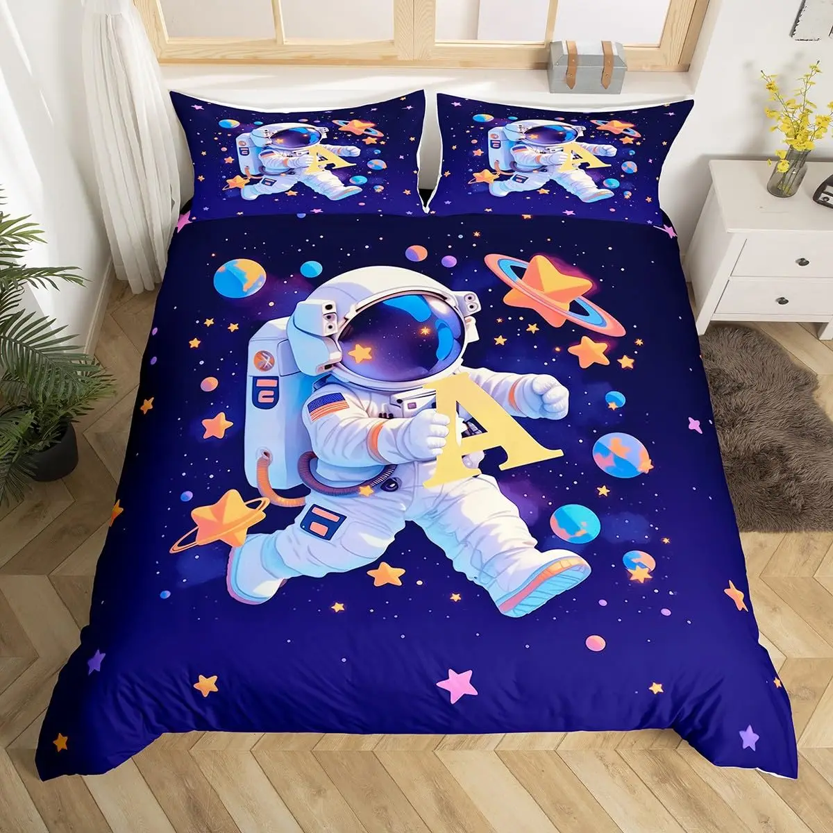 Astronaut Duvet Cover Set Cart - đánh giá và giá Duvet Cover Sets With Zipper