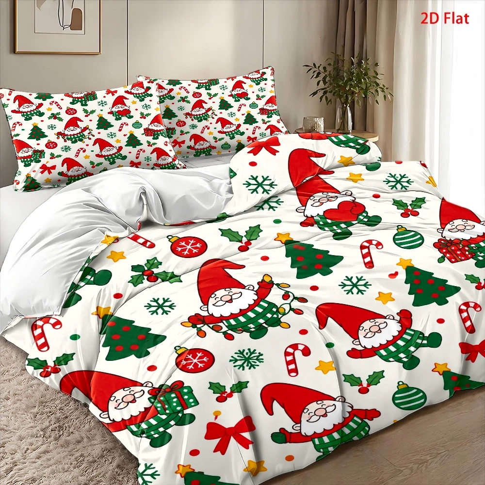 Christmas Gnome Christmas Tree - đánh giá và giá Duvet Cover Sets With Zipper
