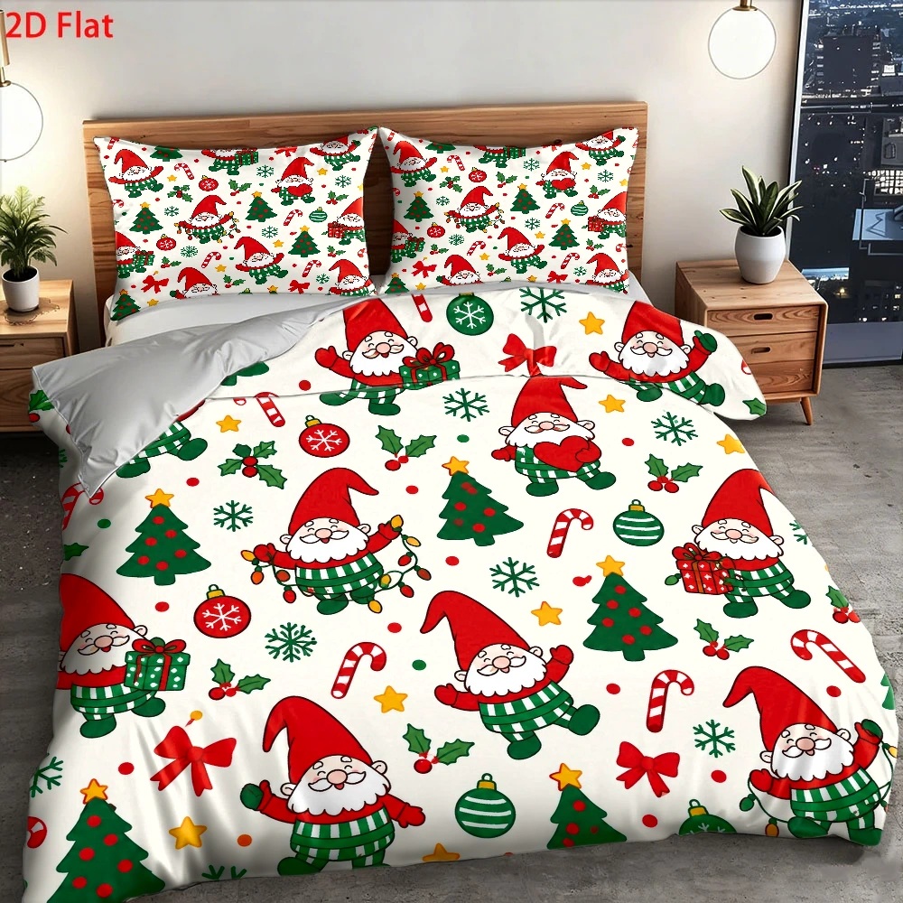 Christmas Gnome Christmas Tree - đánh giá và giá Duvet Cover Sets With Zipper