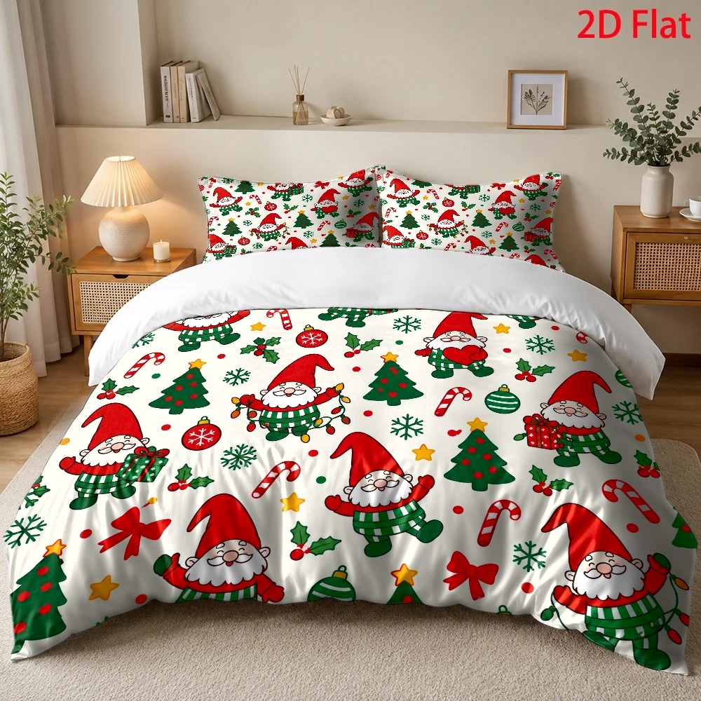 Christmas Gnome Christmas Tree - đánh giá và giá Duvet Cover Sets With Zipper