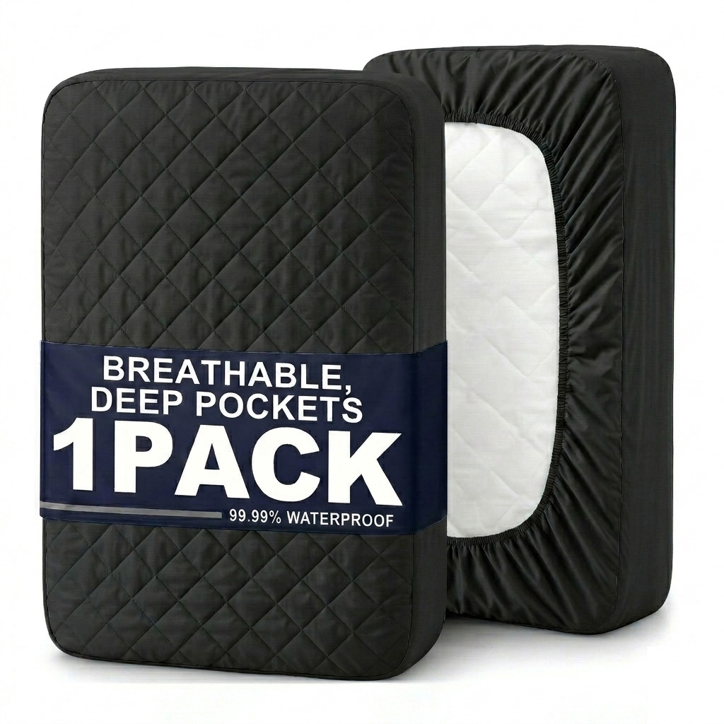 1pc Modern Soft Breathable Wat - đánh giá và giá Waterproof Mattress Protector Breathable