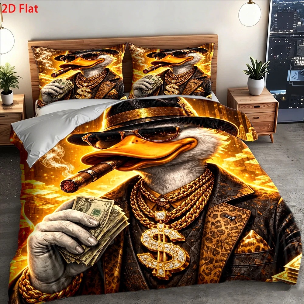 Wealthy Duck Theme Duvet Cover - đánh giá và giá Duvet Cover Sets With Zipper