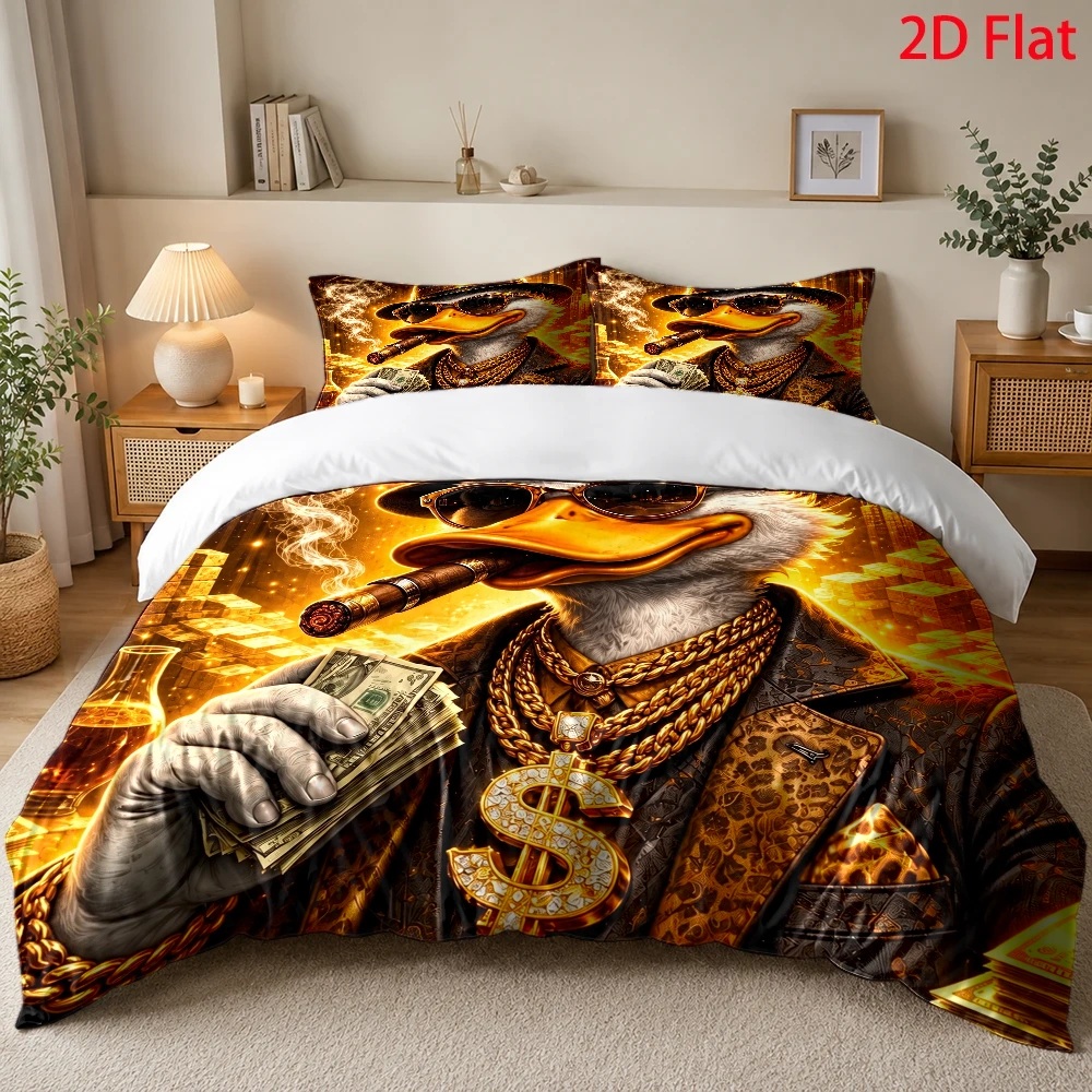 Wealthy Duck Theme Duvet Cover - đánh giá và giá Duvet Cover Sets With Zipper