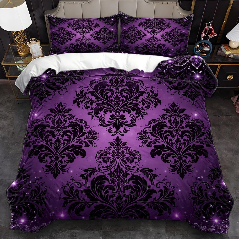 Light Luxury Floral Duvet Cove - đánh giá và giá Duvet Cover Sets With Zipper