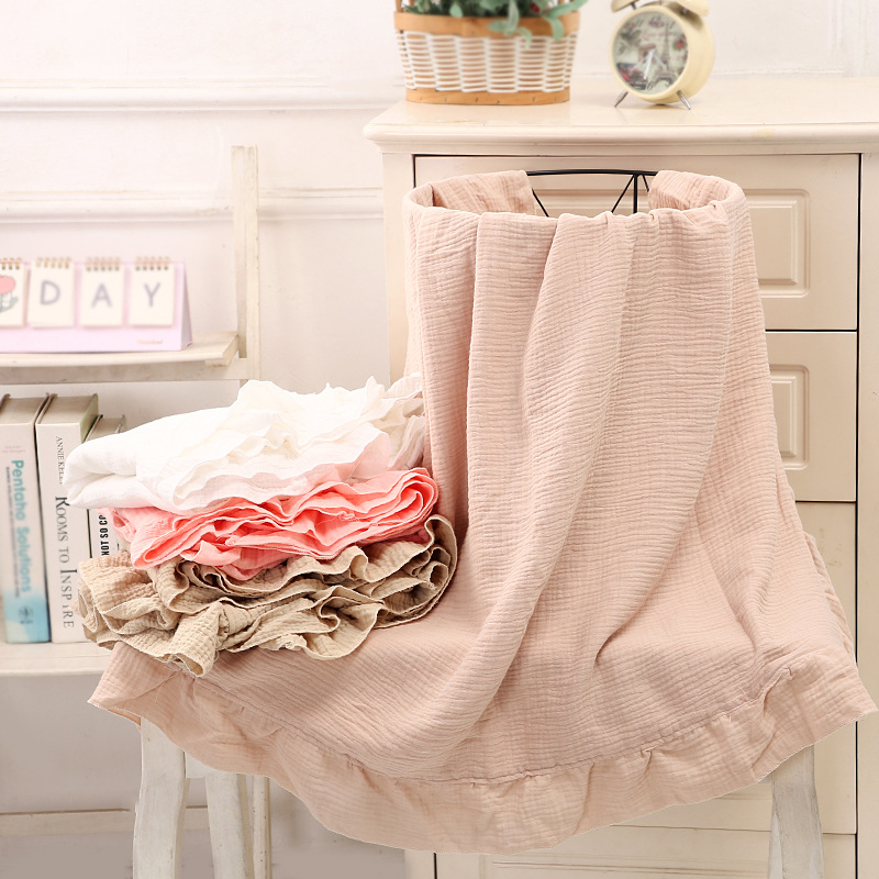 Organic Cotton Baby Blankets N - đánh giá và giá Muslin Cotton Bedspread