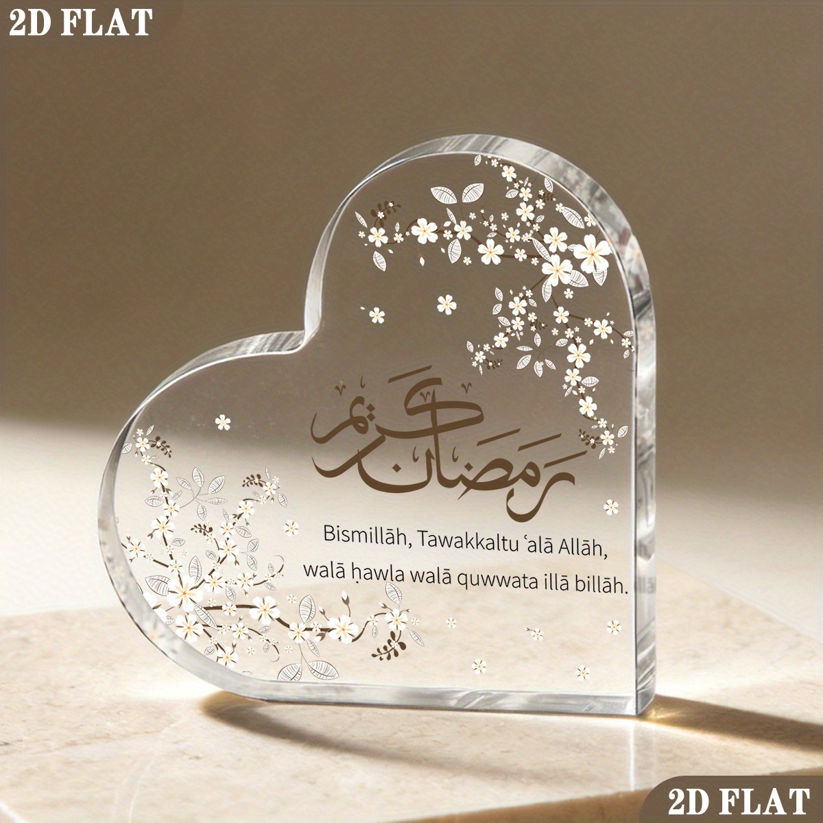 CIFBUY Acrylic Plaque 2D Flat  - đánh giá và giá Home Decor